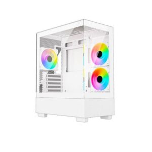 Casing VENOMRX FREE SKY - INCLUDE 3 FAN ARGB - mATX - White