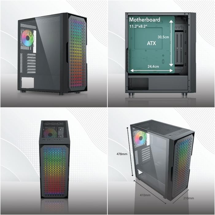Casing EINAREX KIEM - EATX, ATX, mATX Gaming Case - Image 4