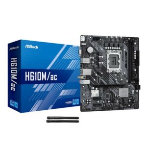 JualASROCK H610M/AC  (Intel LGA 1700, DDR4, H610)