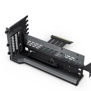 Phanteks Premium PCIe Gen4 Vertical GPU Bracket 220mm PCIe 4.0 x16 Riser Cable - BLACK