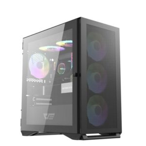 JualCasing AIGO DLM200 M-ATX GAMING PC – BLACK