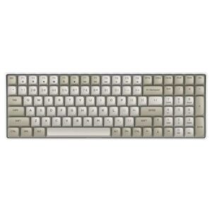 JualAIGO Keyboard A100 Wired USB (Blue switch) &ndash; Putih