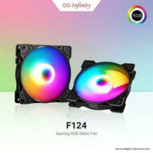 JualFAN CASE ENLIGHT  F124 RGB 12CM / 120MM MOLEX