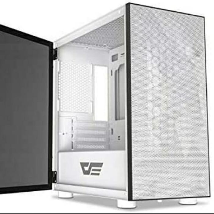 Casing Aigo DarkFlash DLM21 Mesh - WHITE
