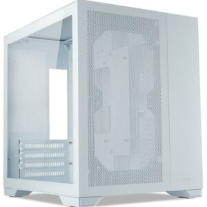 Casing Tecware VXM MESH WHITE mATX Gaming Case + 2 ARGB FAN - WHITE