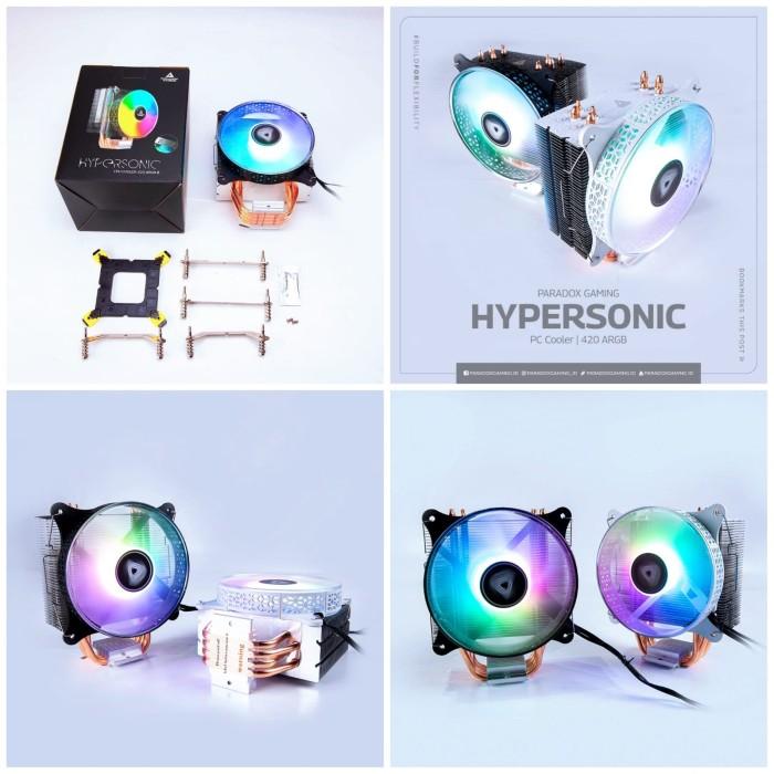 PARADOX GAMING HYPERSONIC CL420 / CL 420 - CPU COOLER - BLACK - Image 3
