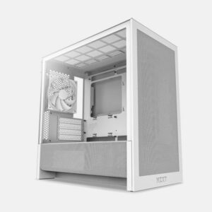 NZXT H3 FLOW - Micro ATX GAMING CASE - WHITE