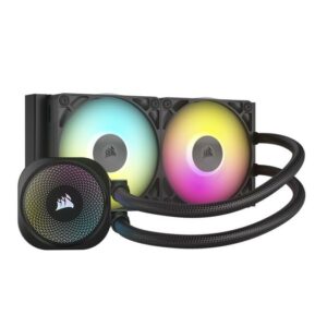 JualCORSAIR iCUE LINK TITAN 240 RX RGB &ndash; 240mm AIO Liquid CPU Cooler &ndash; BLACK