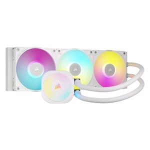 JualCORSAIR iCUE LINK TITAN 360 RX RGB &ndash; 360mm AIO Liquid CPU Cooler &ndash; WHITE