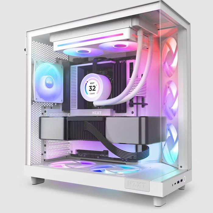 NZXT F240 RGB Core White - Single Frame - WHITE - Image 5