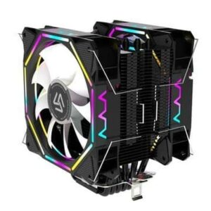 JualAlseye EL120D Rainbow RGB &ndash; Dual Fan CPU COOLER