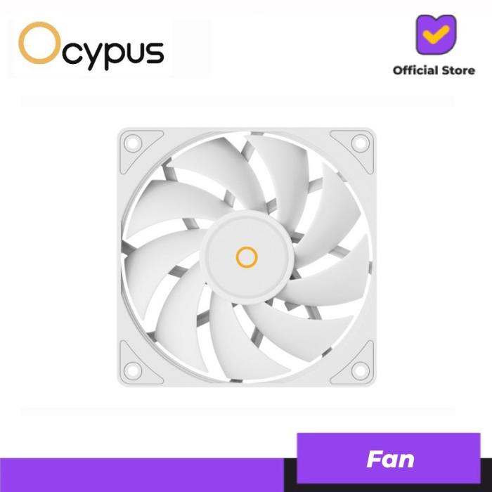 Fan Casing OCYPUS Gamma F12 | 120mm Quiet Cooling Fan - WHITE