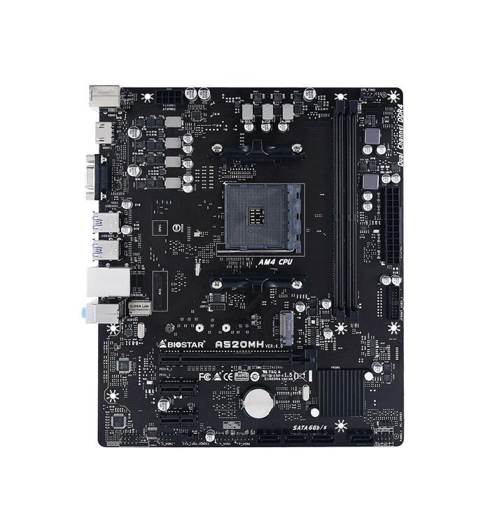 BIOSTAR A520MH (Socket AM4) - Image 2