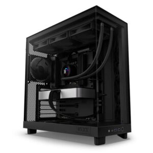 CASING NZXT H6 FLOW - Compact Dual Chamber Mid Tower Airflow - BLACK