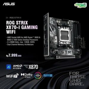ASUS ROG STRIX X870-I GAMING WIFI (Socket AMD AM5, DDR5)