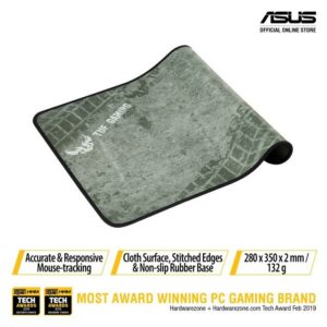 JualASUS TUF Gaming P3 Durable Mouse Pad with Cloth Surface, Stitched Edge