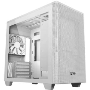 Casing FSP CST360 - MICRO ATX MINI TOWER Case - WHITE