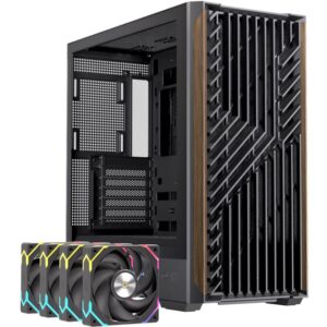 Casing EINAREX Pulse P800 + 4 FAN -  ITX, mATX, ATX Gaming Case