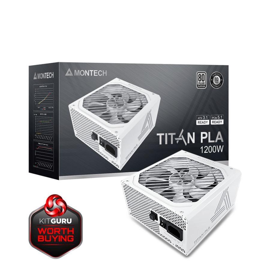 MONTECH TITAN PLA 1200W 80+ PLATINUM - Cybernetic Full Modular