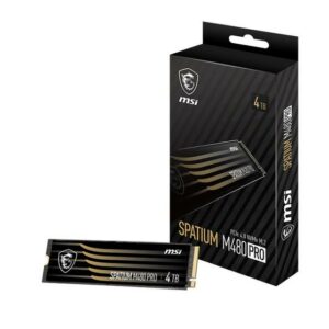 JualSSD MSI SPATIUM M480 PRO PCIe 4.0 NVMe M.2 4TB &ndash; Gen4x4