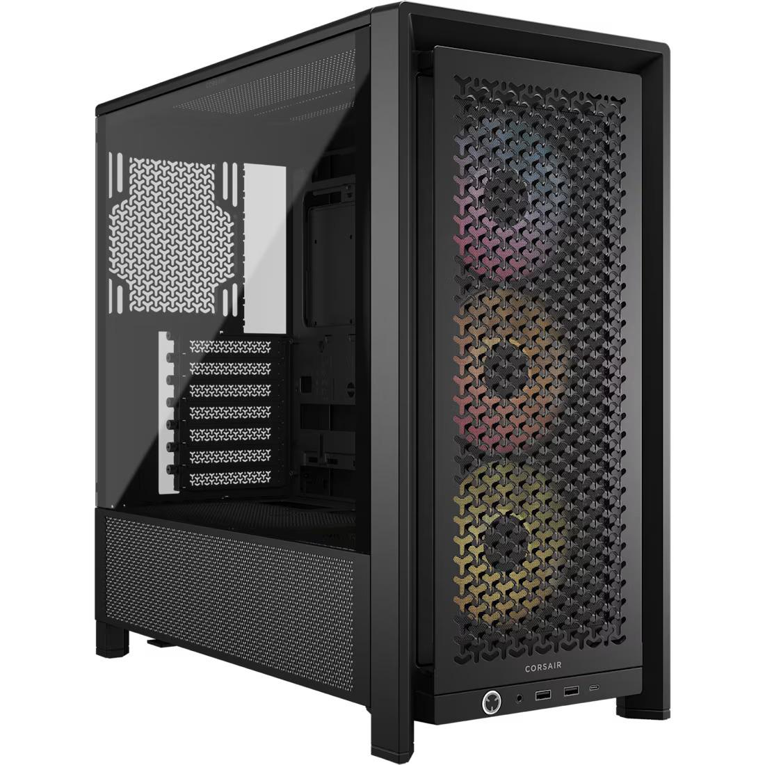 CASING CORSAIR FRAME 4000D ARGB Mid Tower - BLACK
