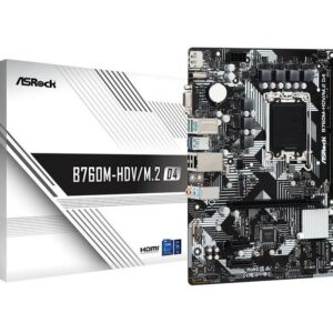 JualASROCK B760M-HDV/M.2 D4 (Intel LGA 1700, Gen12, Gen13)