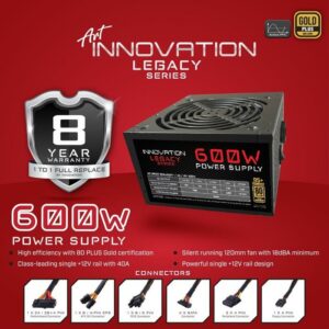 JualPower Supply INNOVATION 600W GOLD