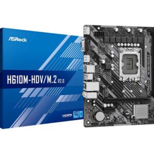 JualASRock H610M-HDV/M.2 DDR4 (Intel LGA 1700, Gen12)