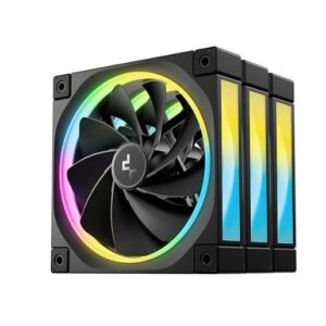 Fan Casing Deepcool FL12 ARGB REVERSE - 3in1 / 3 pack 120mm 12CM Fan - REVERSE BLACK