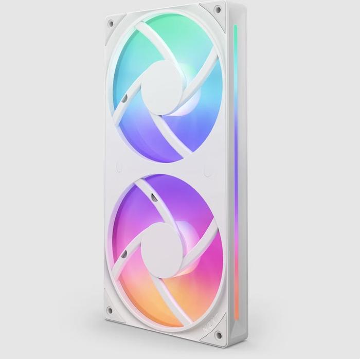 NZXT F240 RGB Core White - Single Frame - WHITE - Image 2