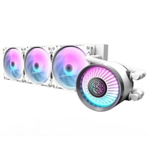 DarkFlash NEBULA DN360 / DN 360 ARGB 360mm AIO Liquid Cooler - WHITE