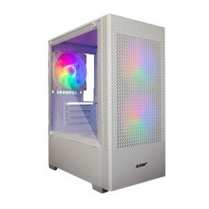 Casing PARADOX GAMING STARBURN - MATX Case - WHITE