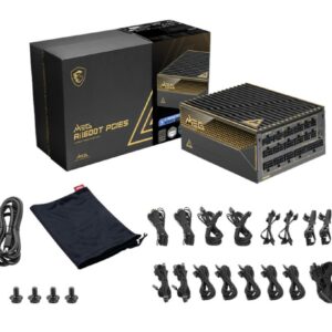 JualPower Supply MSI MEG Ai1600T PCIE5 – 1600W 80+ Platinum FULL MODULAR