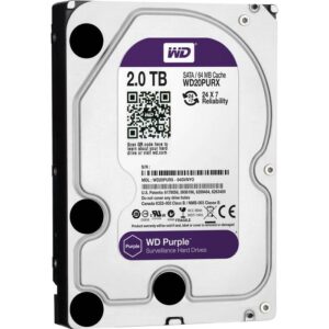 JualHarddisk WDC Purple 2TB HDD SATA 3.5″ RESMI