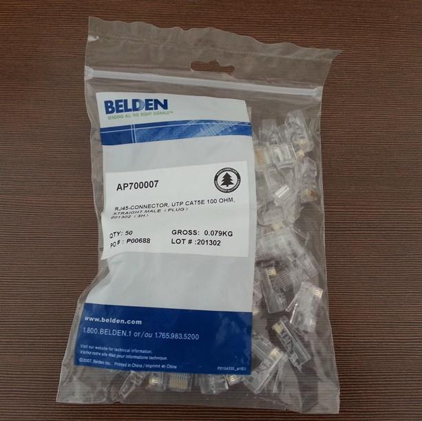 RJ45 Belden ORIGINAL (1 Bungkus isi 50Pcs)