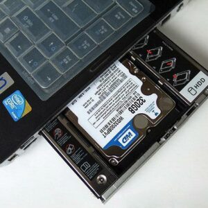JualHDD Caddy / 2nd Hard disk slot Laptop 12.7 mm SATA to SATA