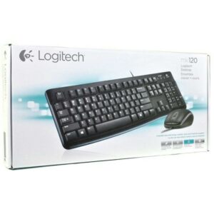 JualLogitech Keyboard Mouse MK120 USB – ORIGINAL