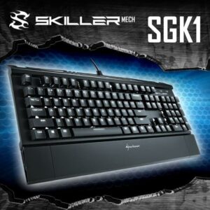 JualSHARKOON SKILLER MECH SGK1 – Mechanical Gaming Keyboard – RED SWITCH