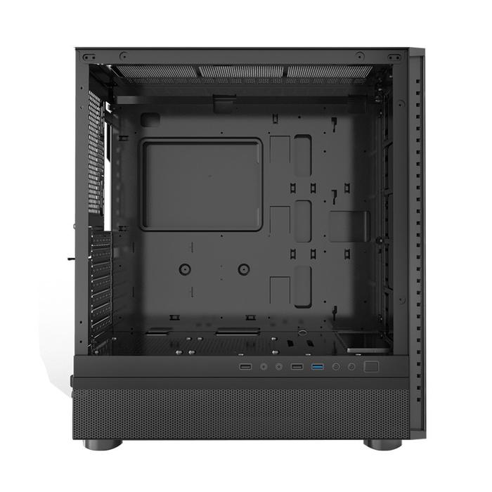 CASING PCCOOLER / PC COOLER IE200 E-ATX GAMING CASE - BLACK - Image 3