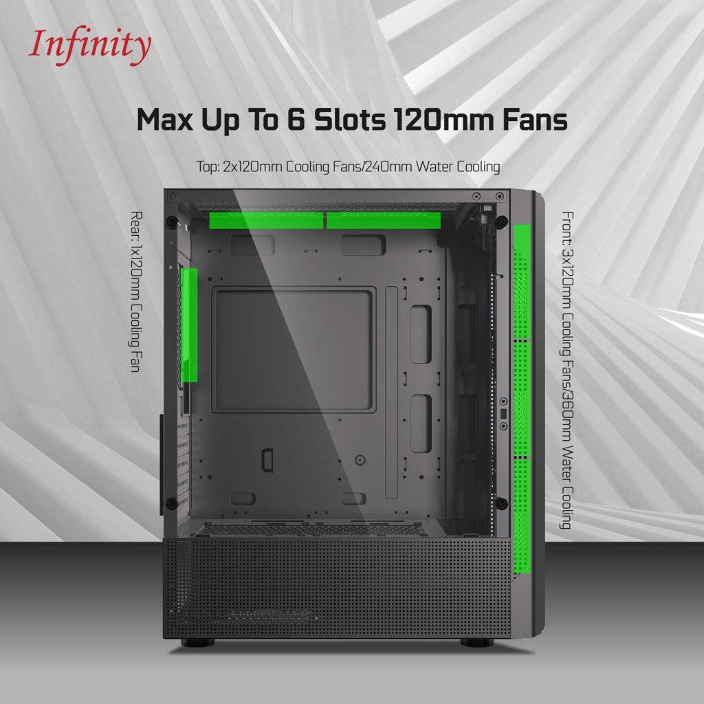 CASING INFINITY VESTA V5 With 3 Fan RGB - Image 3