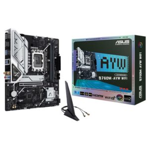JualASUS B760M-AYW WIFI (Intel LGA 1700, B760, DDR5)