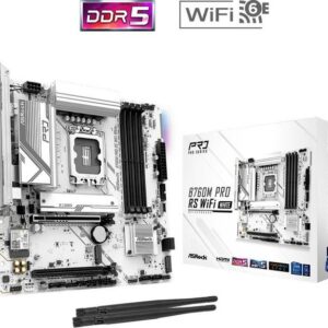 JualASROCK B760M PRO RS WIFI WHITE (Intel LGA 1700, DDR5, B760) &ndash; WHITE