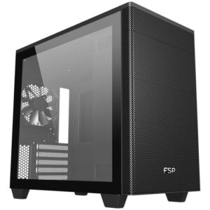 Casing FSP CST360 - MICRO ATX MINI TOWER Case - BLACK