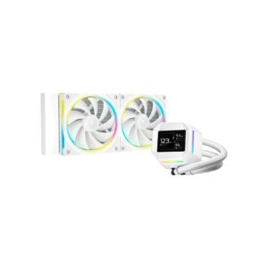 Deepcool LM240 ARGB 240mm AIO CPU Cooler - WHITE