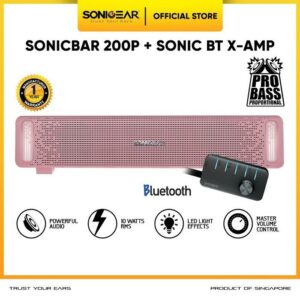 JualSPEAKER SONICGEAR Sonicbar 200P PINK