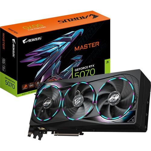 GIGABYTE AORUS GeForce RTX 5070 MASTER 12GB GDDR7