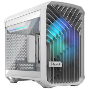JualFractal Design Torrent Nano White RGB TG Light Tint – Mini ITX – WHITE
