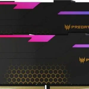 JualACER PREDATOR HERMES RGB DDR5 32GB (2x16GB) 6600Mhz &ndash; Black