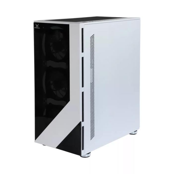 CASING FPMAX AIRPOWER CL7713 ARGB + 4 FAN - ATX GAMING CASE - WHITE - Image 4