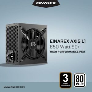 JualPOWER SUPPLY EINAREX AXIS L1 650W 80+